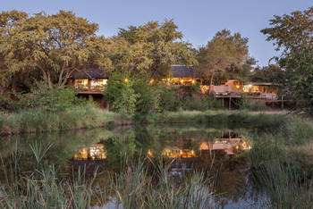 Mashatu Main Camp: Gesamtansicht