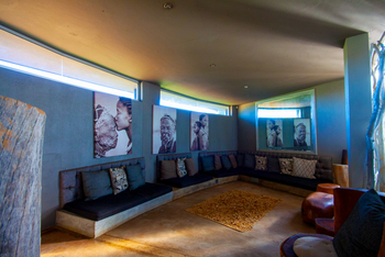 Naankuse Lodge: An der Rezeption