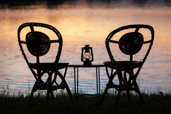 Nanzhila Lake Camp Nanzhila Lake Camp: Laterne