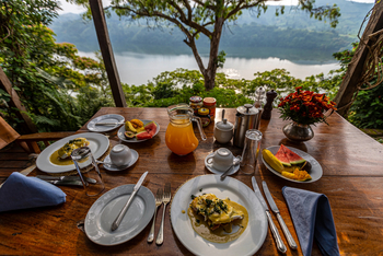 Ndali Lodge: Frühstück