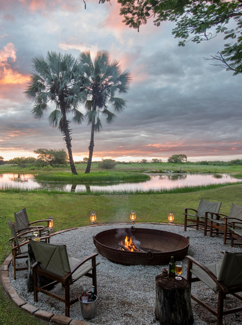 Onguma Bush Camp: Zentralbereich