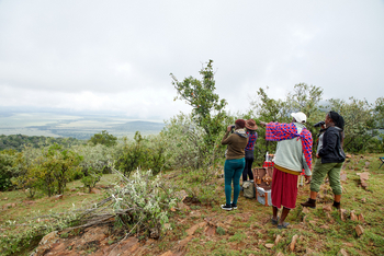 Saruni Mara Camp: Auf dem Mount Kilileoni