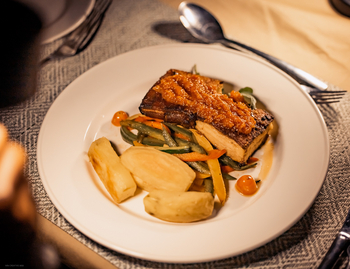 Soroi Larsens Tented Camp: Fischgericht