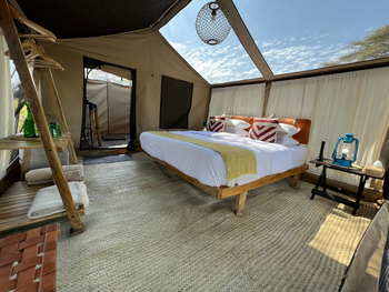 Wayo Little Green Camp: Doppelbett