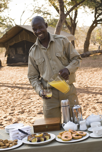 andBeyond Chobe under Canvas: High Tea