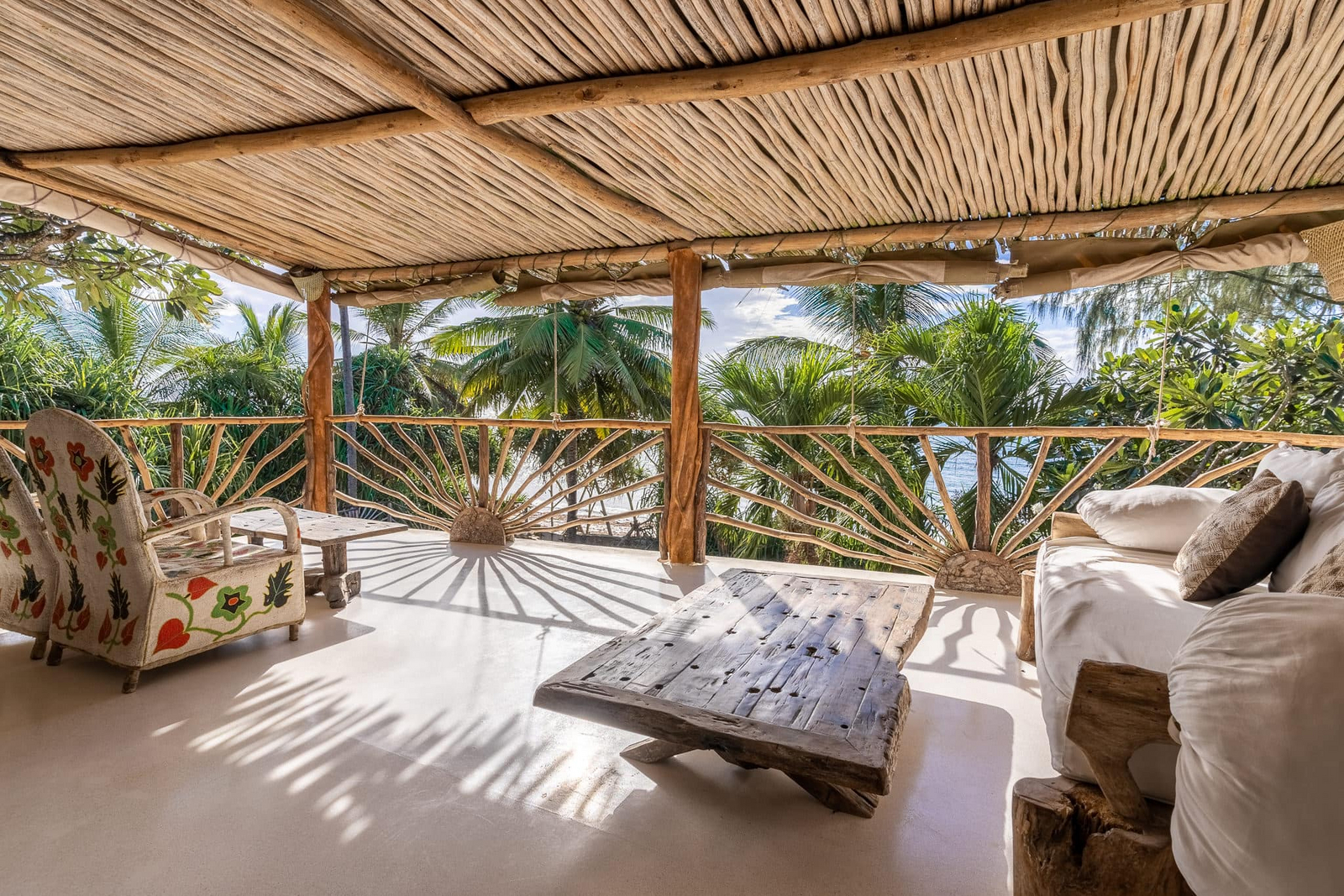 Alfajiri Villas Alfajiri Villas: Terasse mit Sitzgelegenheiten Beach Villa