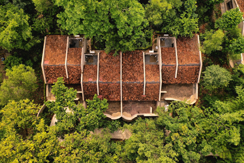 Bandhav Vilas: Luftbild