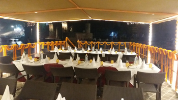 BrijRama Palace: Küche und Dining