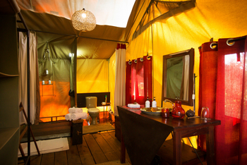 Lemala Ngorongoro Tented Camp: Waschtisch