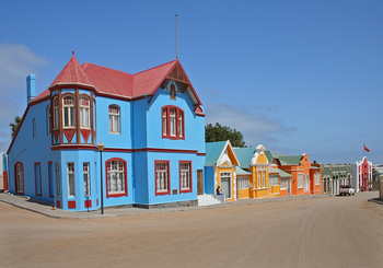 Lüderitz Nest Hotel: Häuser aus der Kolonialzeit