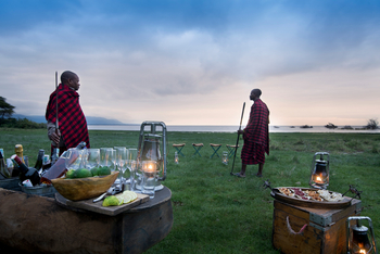 andBeyond Lake Manyara Tree Lodge: Sundowner