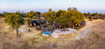 Gomoti Private Camp Gomoti Private Camp: Luftbild