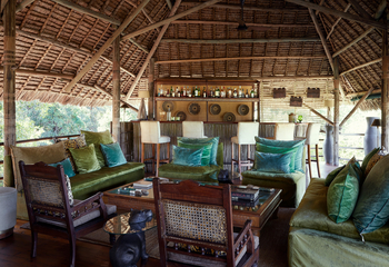 Laba Siwandu Camp: Lounge und Bar