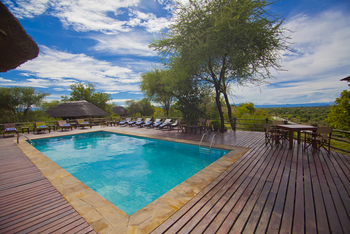 Mbali Mbali Tarangire River Camp: Pool Deck