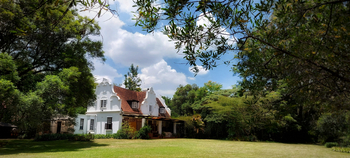 Shebas Secret Garden: Lodge mit Garten von außen