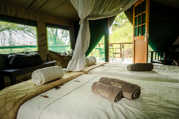 Taranga Safari Lodge: Gästezelt