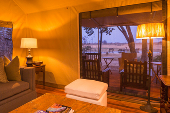 Verney's Camp: Hauptzelt