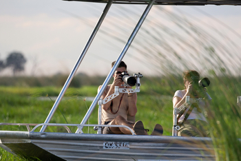 Duba Plains Camp: Kamera-Stative