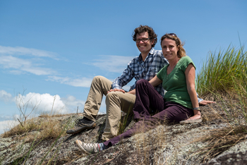 Mihingo Lodge: Besitzerehepaar