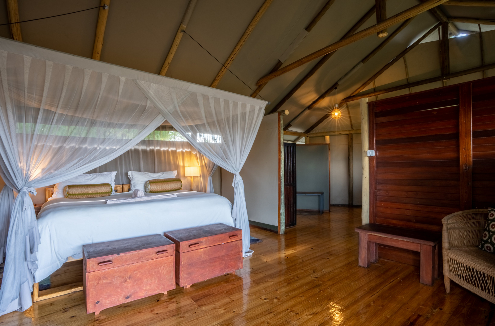 Mokolwane Camp Mokolwane Camp: Doppelbett