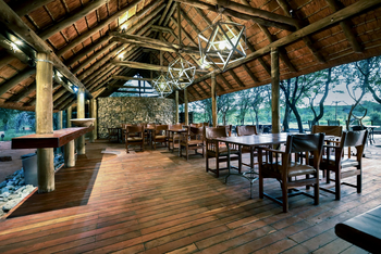Ongava Tented Camp: Speisesaal