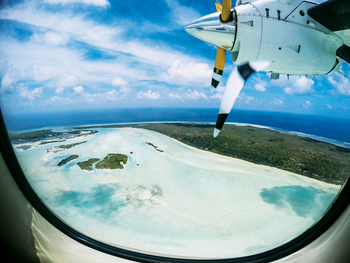 Astove Coral House: Luftbild