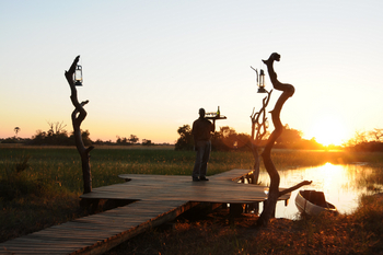 Macatoo Camp: Sonnenuntergang