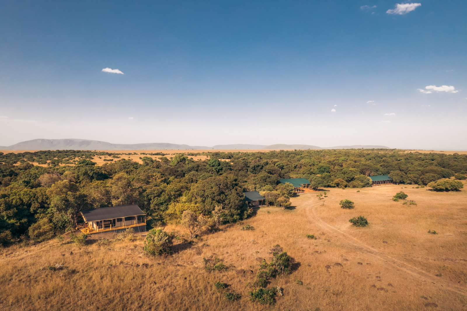 Saruni Wild Saruni Wild: Camp von oben