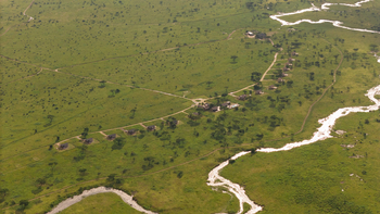 Serengeti Sametu Camp: Camp von oben