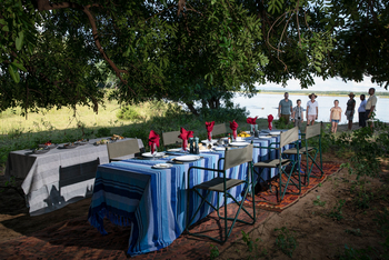 Tembo Plains Camp: Küche