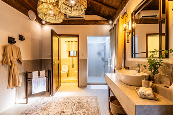 The Palms: Badezimmer