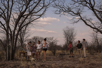Tuskers Bush Camp: Sundowner
