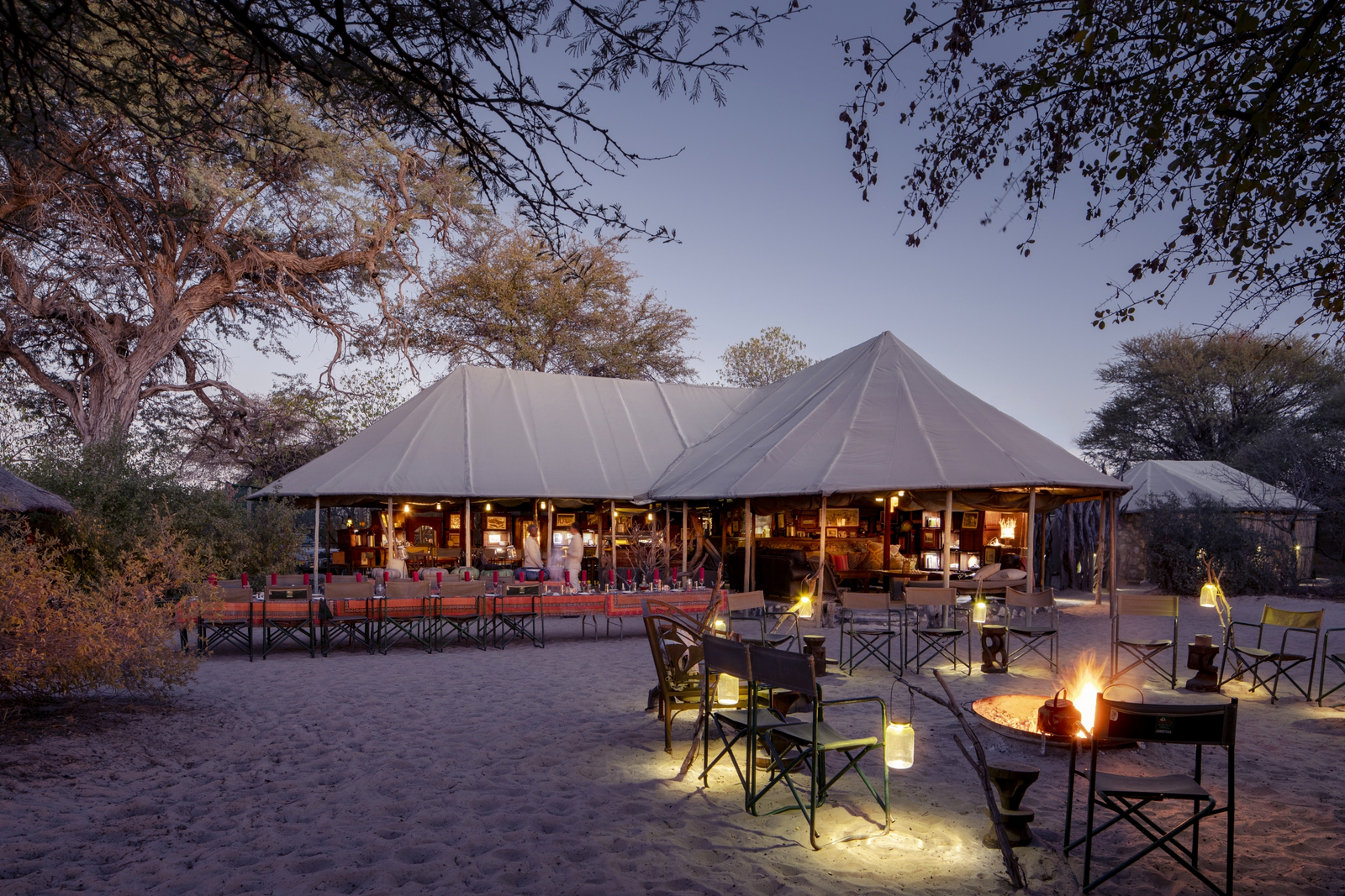 Meno A Kwena Camp Meno A Kwena Camp: Aussenbereich des Camps