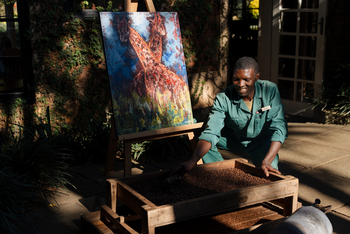 Gibb's Farm: Painting