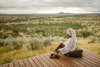 Habitas Namibia Habitas Namibia: Tee auf der Terrasse
