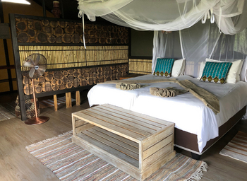 Jackalberry Camp: Doppelbett