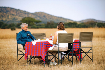 Kirawira Serena Camp: Bush Breakfast