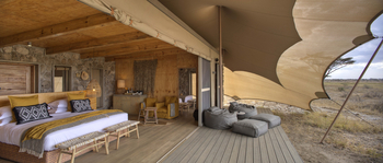 Namiri Plains Camp: Familienzelt