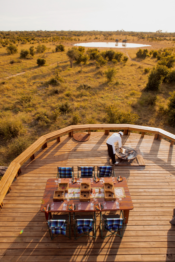 Skybeds: Dining Platform - Vorbereitung Abendessen