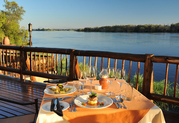 David Livingstone Safari Lodge: Dinner