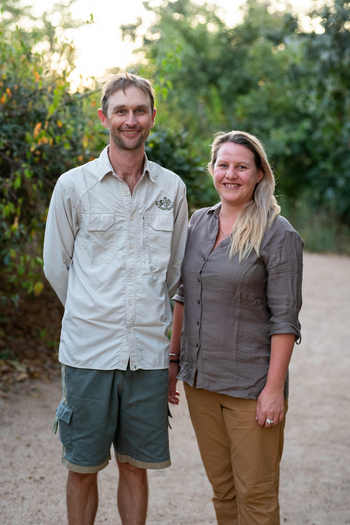 Ingwe Pan Camp: Manager-Ehepaar