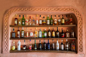 Mihingo Lodge: Gut sortierte Bar