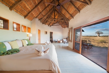 Nxai Pan Camp: Doppelbett