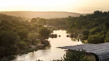 Singita Lebombo Lodge: Goldener Flusslauf im afrikanischen Busch