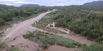 Huab Lodge: Sltene Regenfälle