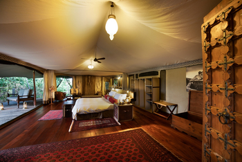 Jahazi Suite at Mara Plains: Doppelbett