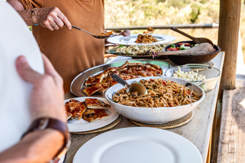 Laikipia Wilderness Camp: Buffet