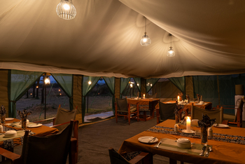 Little Moru Camp: Speisezelt