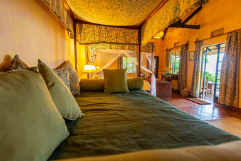 Ndali Lodge: Tagesbett