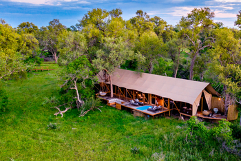 Tuludi Camp: Gästezelt